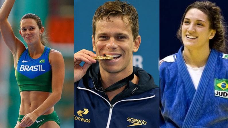 Fabiana Murer, Cesar Cielo e Mayra Aguiar devem levar medalha de ouro, de acordo com projeção holandesa