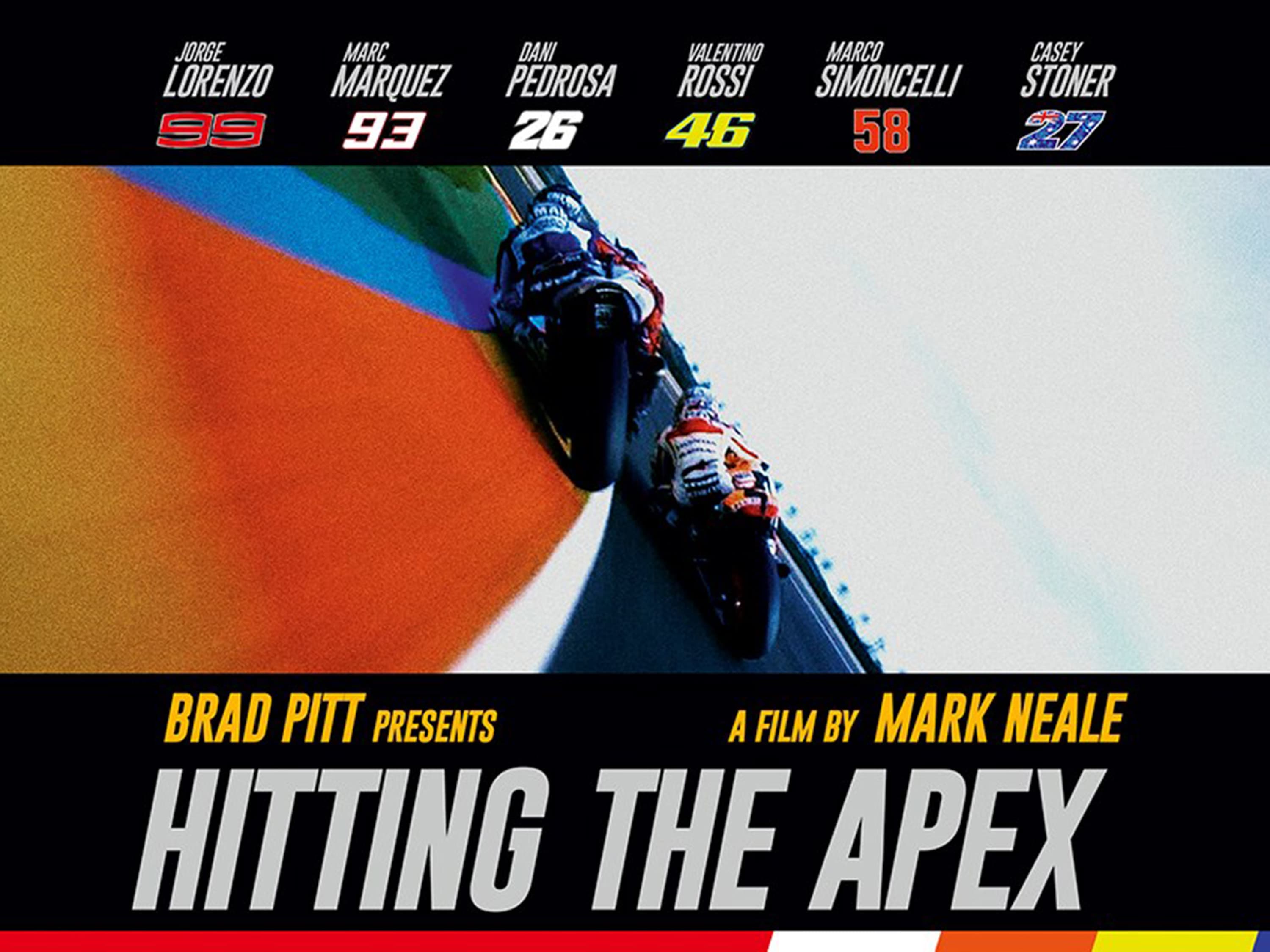 Capa promocional do filme "Hitting The Appex", do diretor Mark Neale