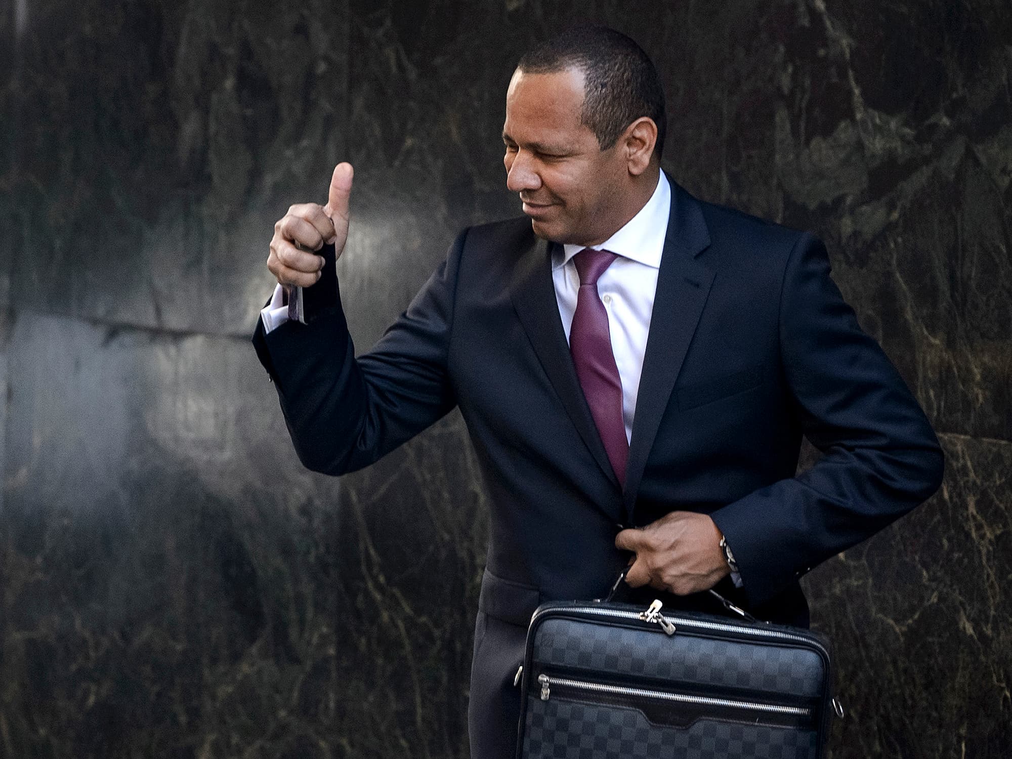 O empresário e pai do do jogador Neymar