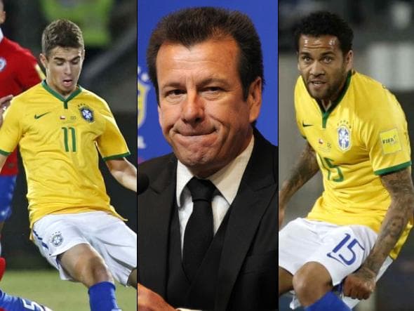 Ao contrário do treinador do Chile, Dunga promoveu mudanças significativas na partida em Santiago