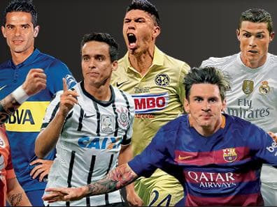 Jadson, do Corinthians, aparece ao lado de Messi e Cristiano Ronaldo no material de divulgação do álbum “Fifa 365”,
