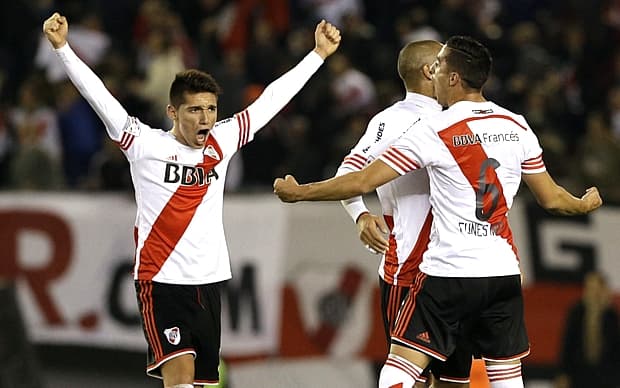 No Monumental lotado, River venceu o Boca no primeiro jogo por 1 a 0