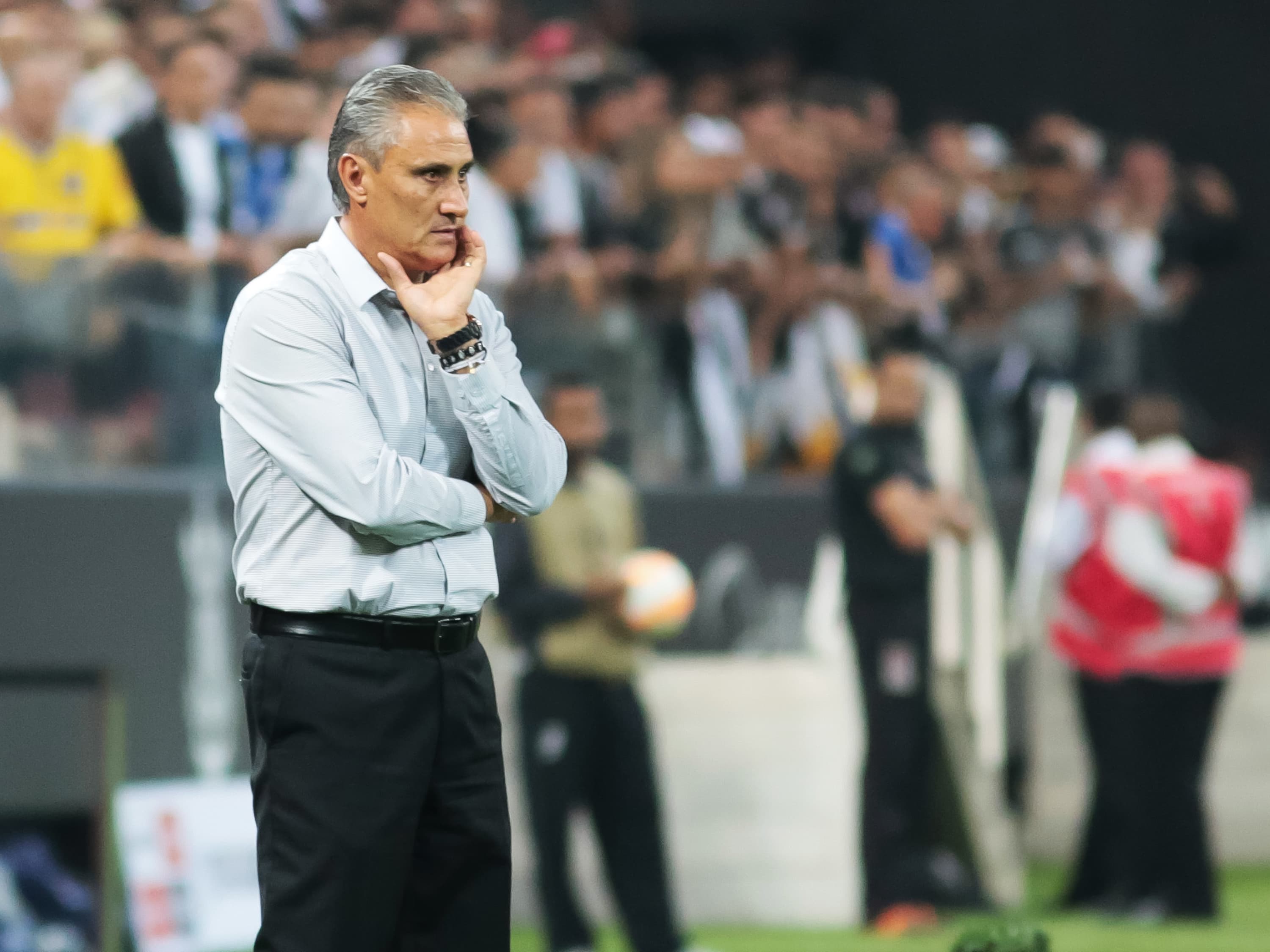Tite - Corinthians x San Lorenzo