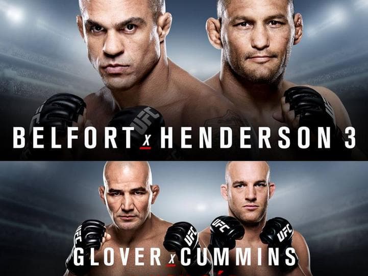 Evento do UFC em São Paulo terá Vitor Belfort x Dan Henderson como luta principal