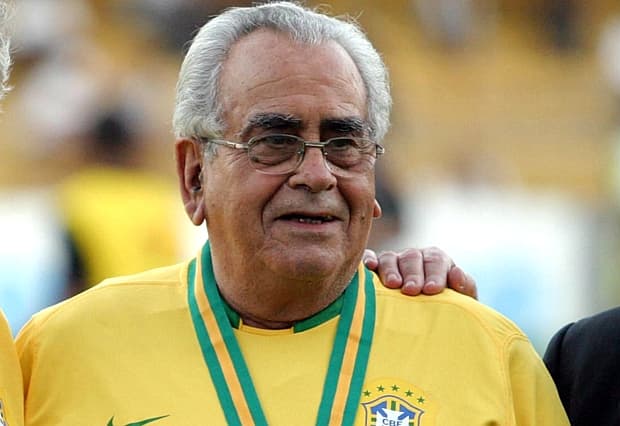 Zito conquistou as Copas do Mundo de 1958 e 1962 pelo Brasil