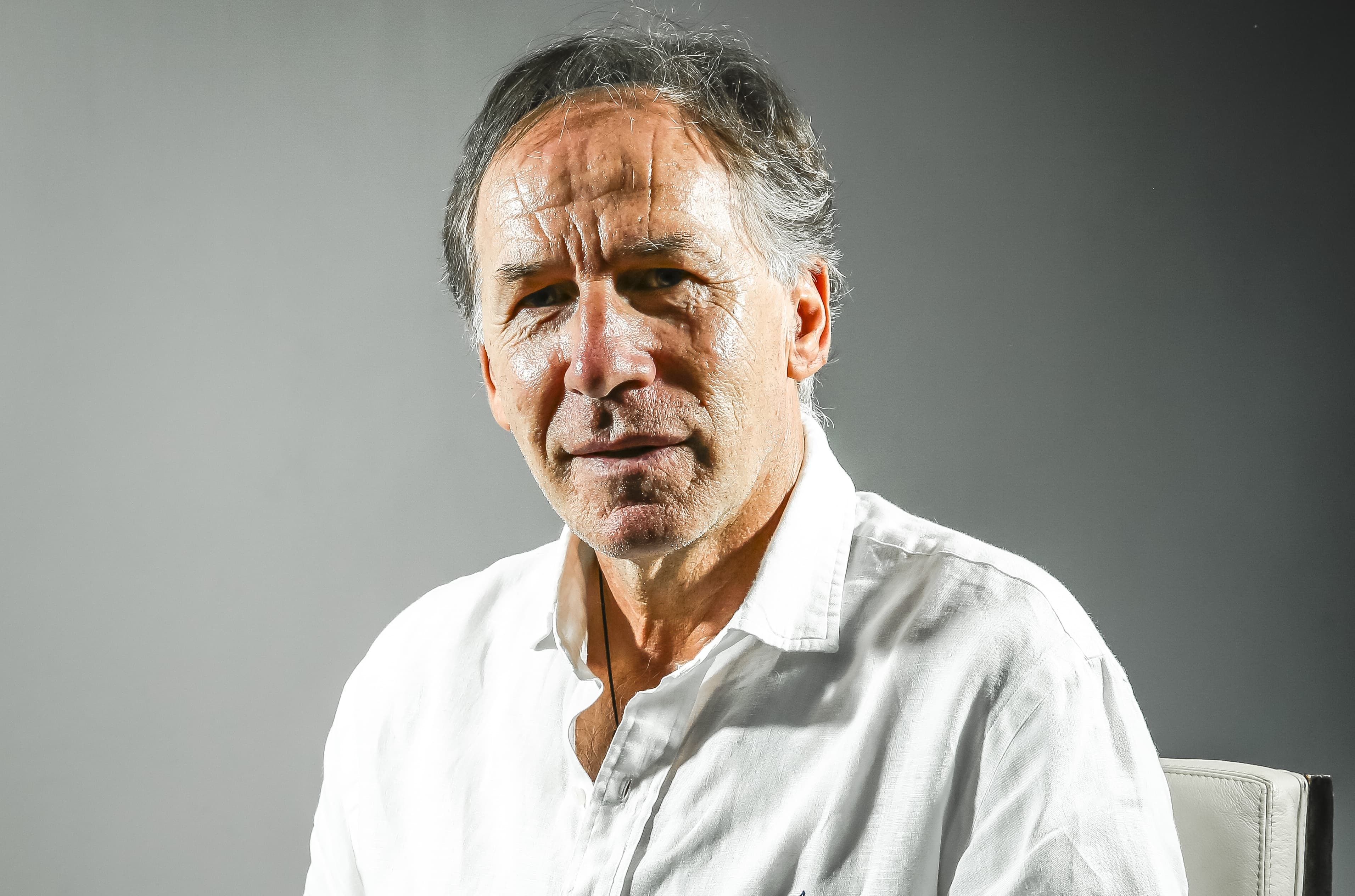 Franco Baresi, ex-jogador italiano, durante entrevista em São Paulo –