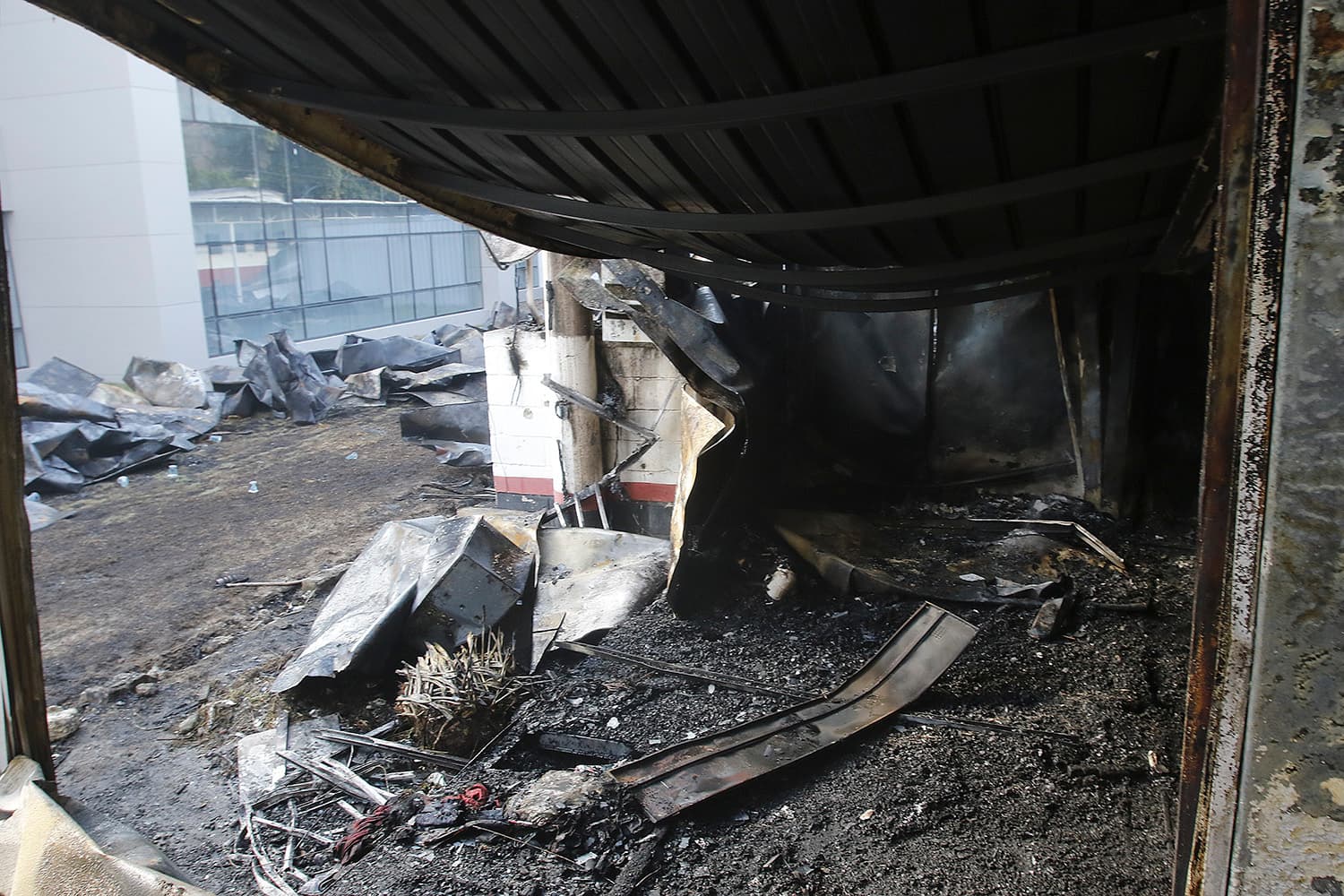 Incêndio atinge o CT Ninho do Urubu, alojamento do Flamengo localizado na Vargem Grande, zona oeste do Rio de Janeiro – 08/02/2019