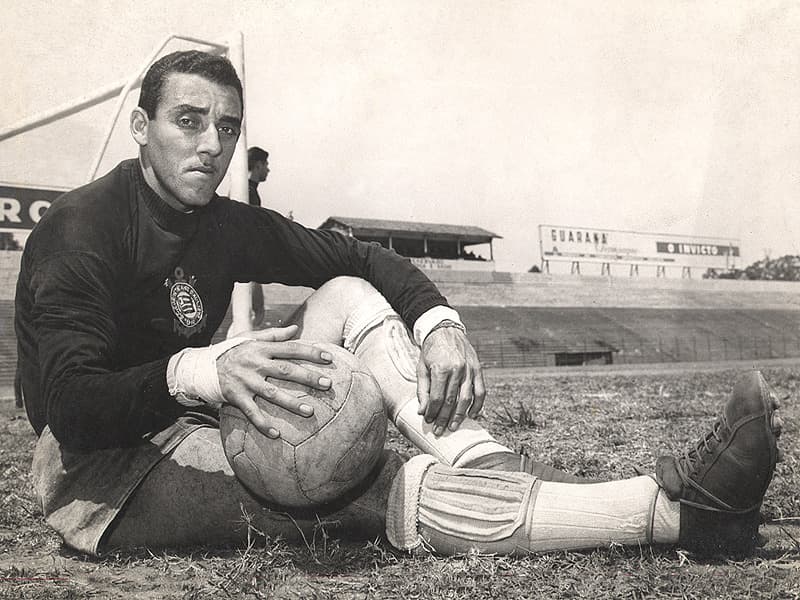 Cabeção vestiu a camisa do Corinthians entre 1949 e 1966