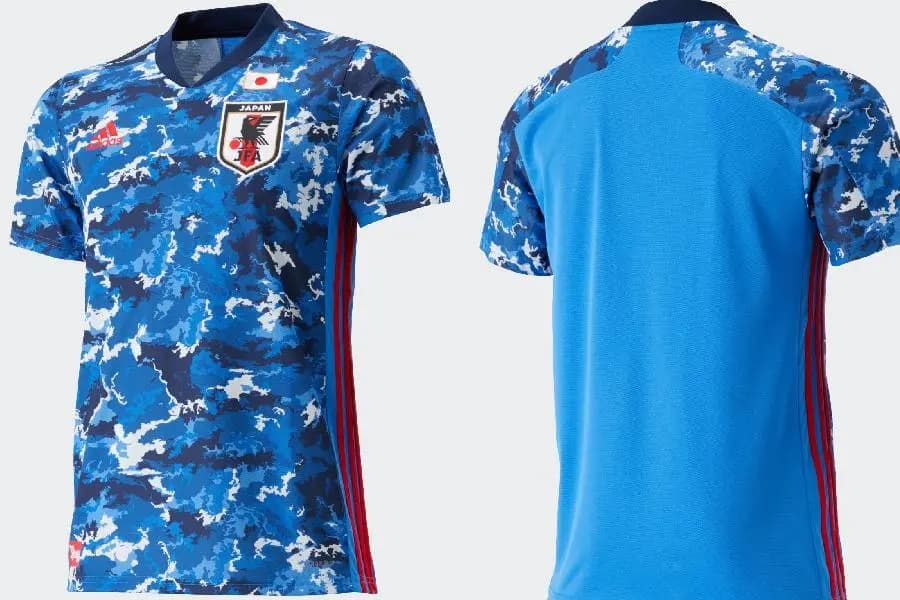 O novo uniforme da seleção japonesa de futebol