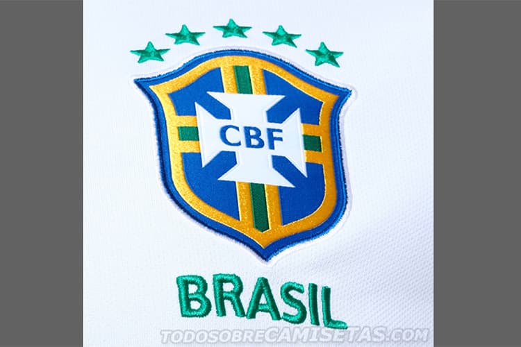 Possível nova camisa branca da Seleção Brasileira