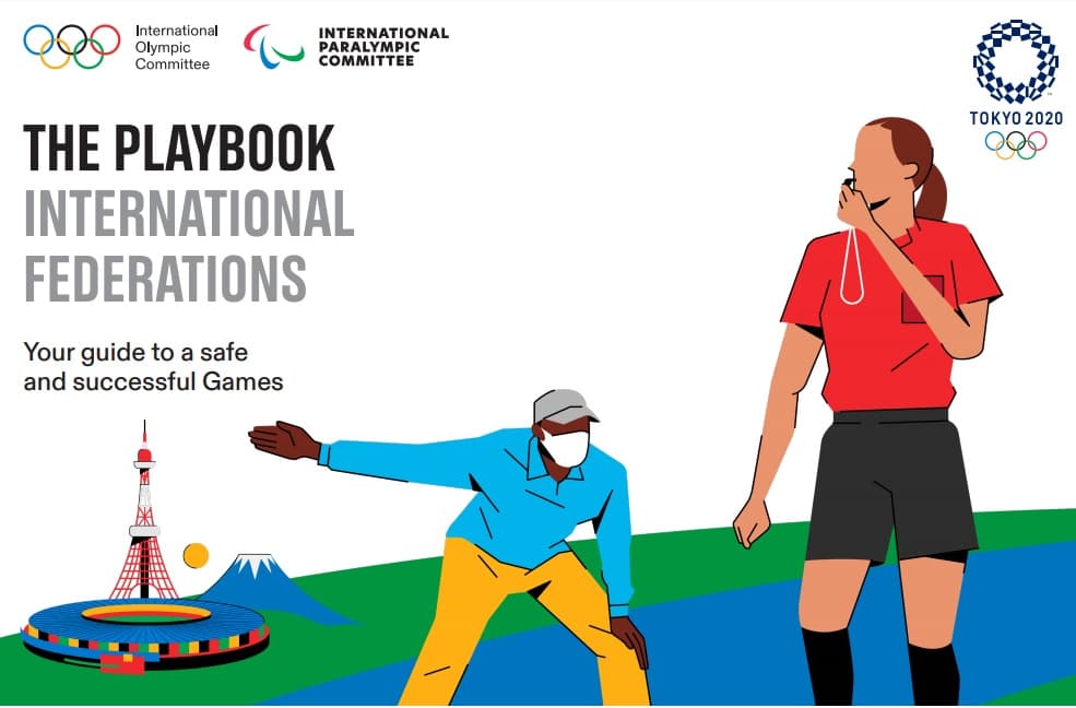 Playbook lançado pela organização dos Jogos de Tóquio-2020