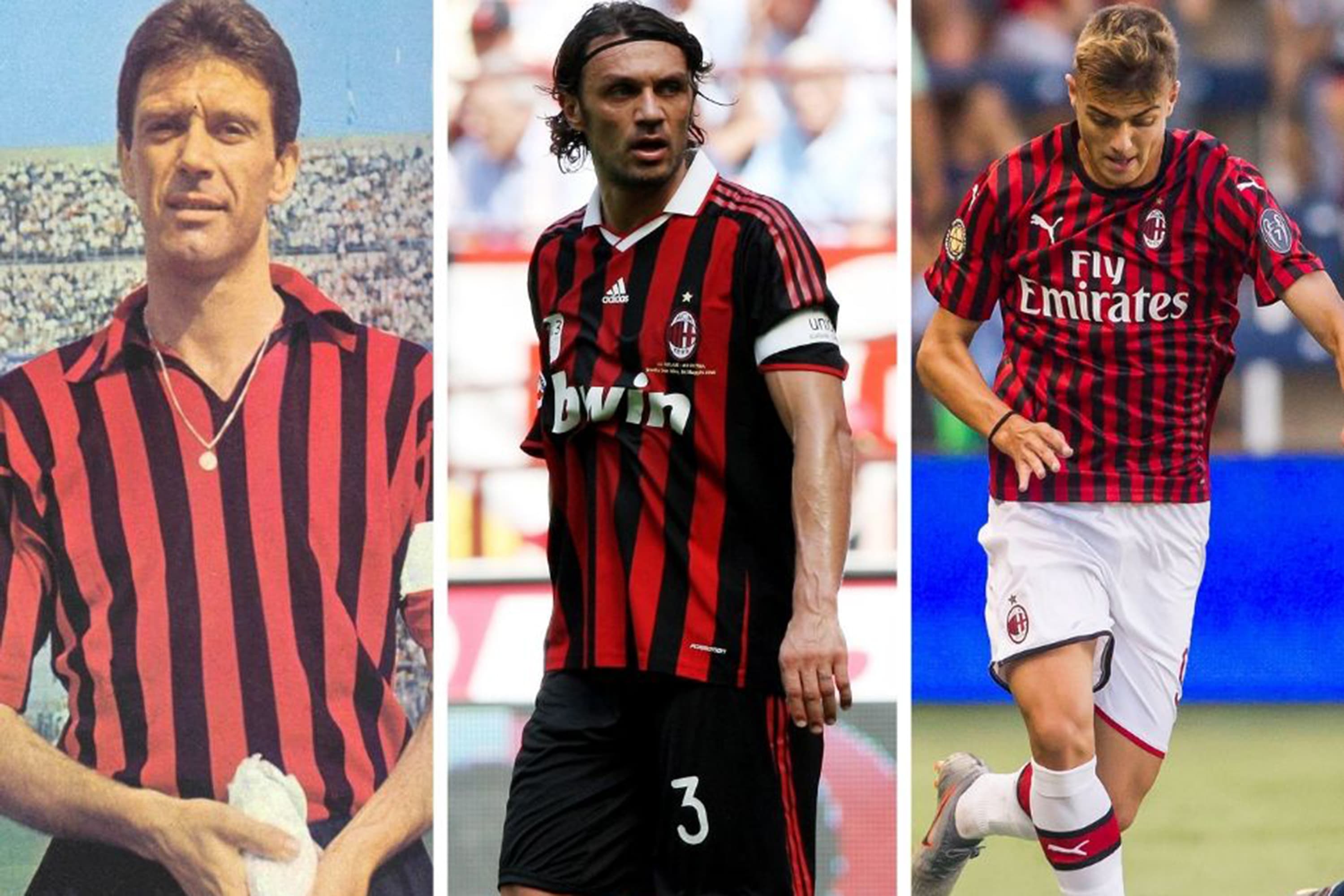 Cesare, Paolo e Daniel, familia Maldini inicia um novo ciclo no clube Rossonero