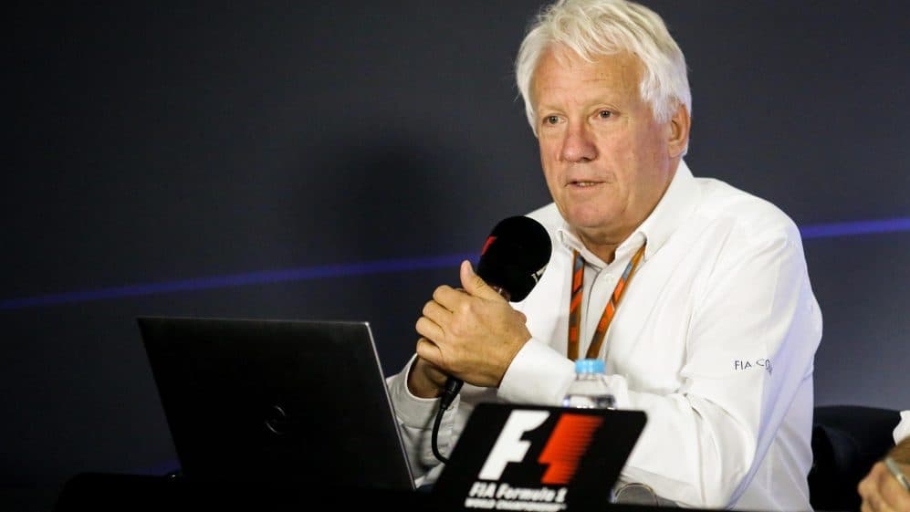Charlie Whiting, diretor da Fórmula 1