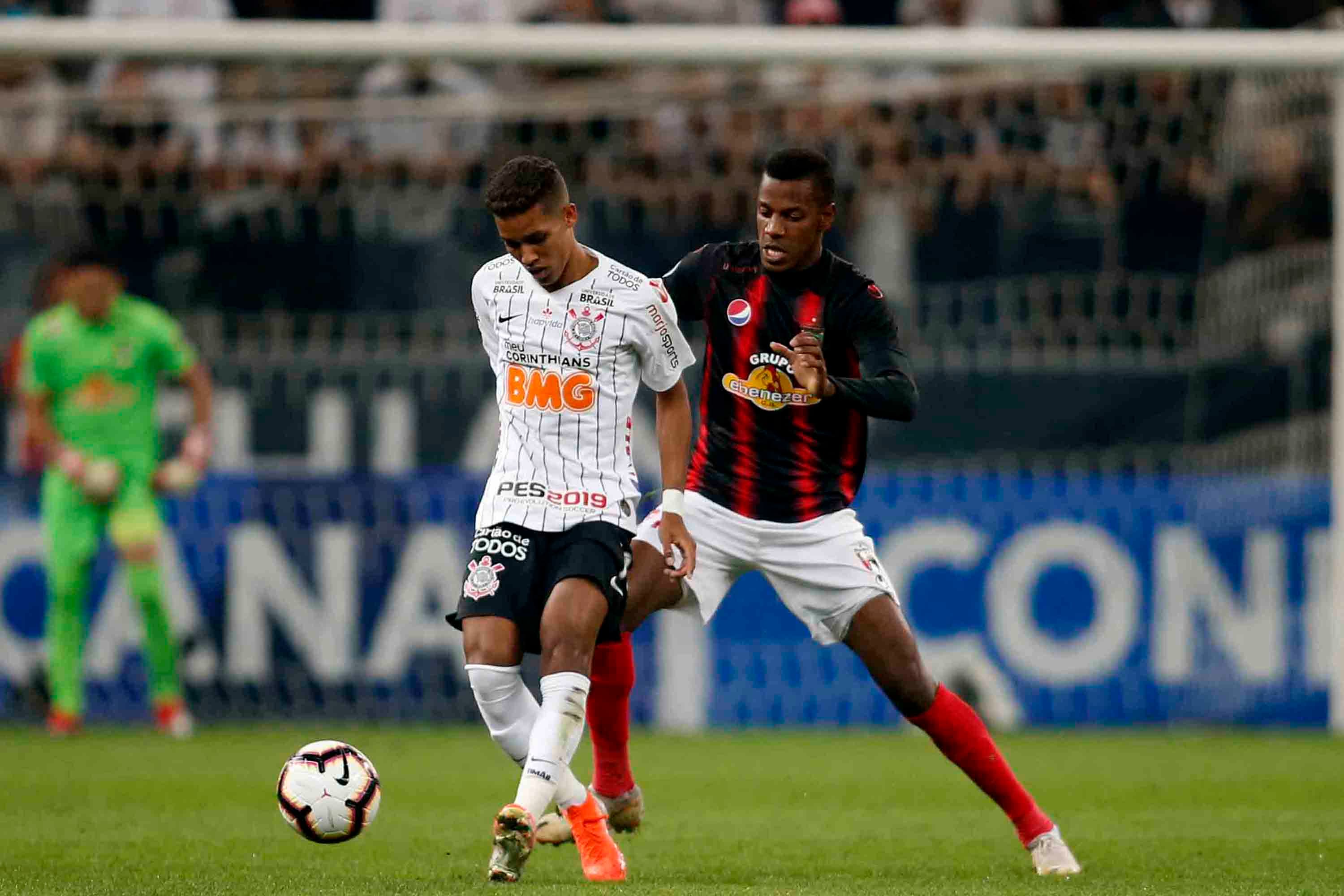 Partida entre Corinthians e Deportivo Lara, válida pela Copa Sul-americana – 23/05/2019