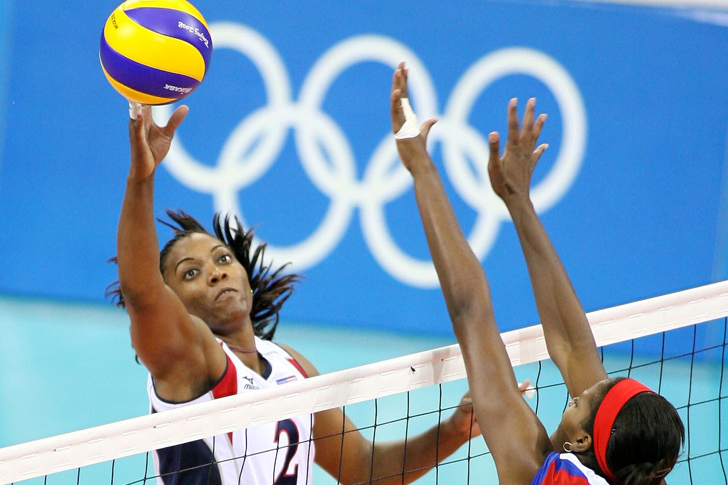 Danielle Scott, ex-central da seleção americana de vôlei