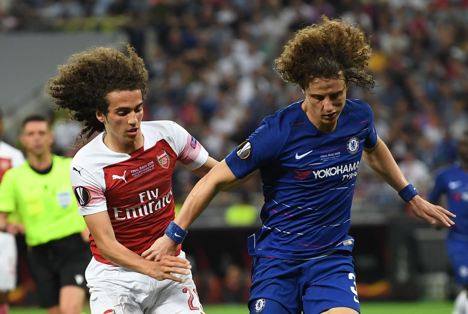 David Luiz se despediu do Chelsea com uma vitória sobre o próprio Arsenal, na final da Liga Europa