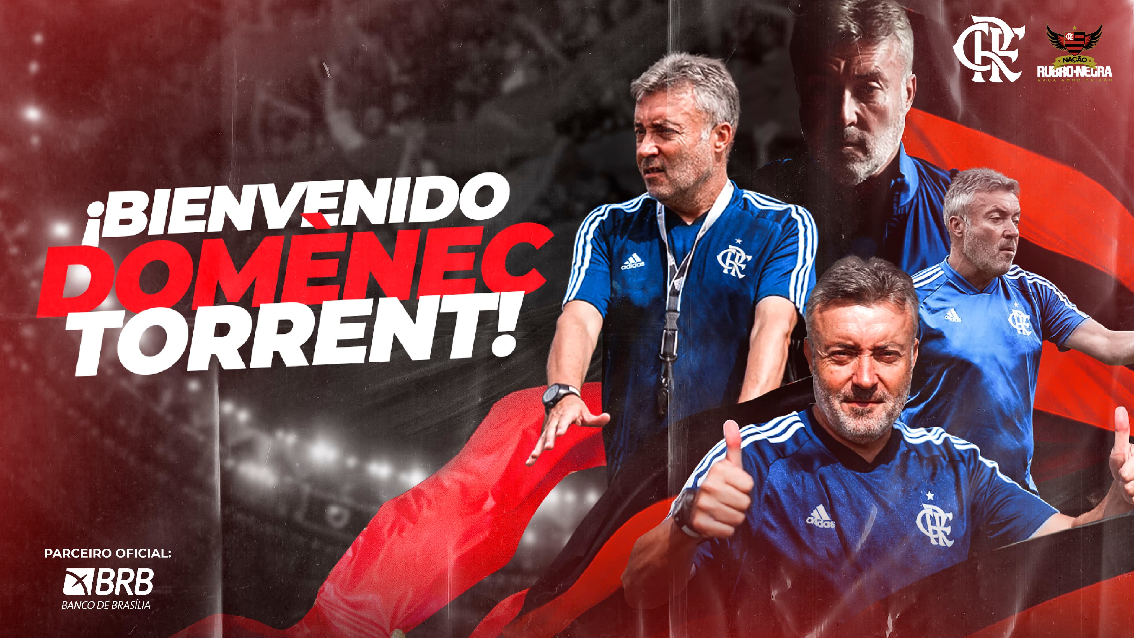 Flamengo confirma a contratação de Doménec Torrent
