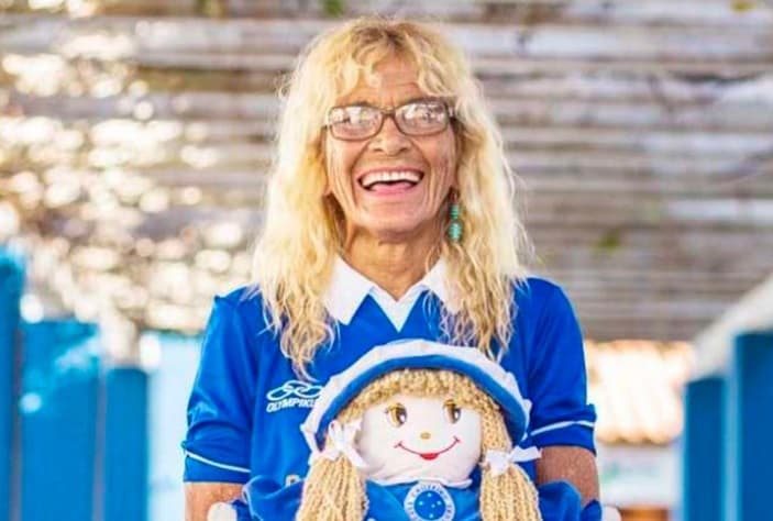 Dona Salomé, torcedora-símbolo do Cruzeiro