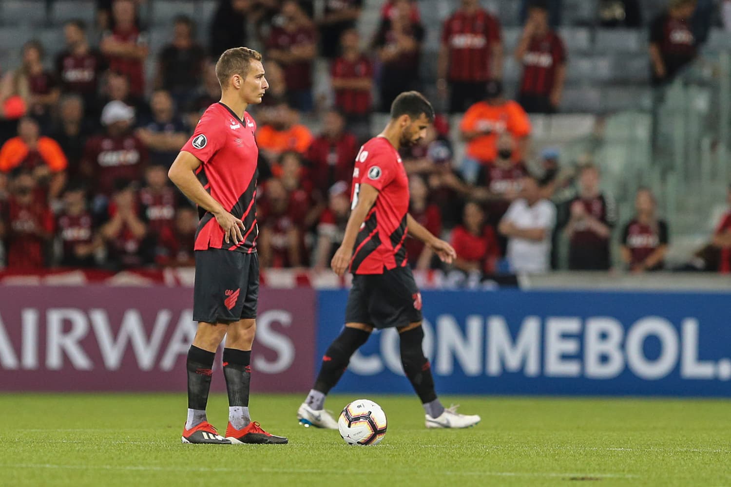 Partida entre Athletico-PR e Jorge Wilstermann (Bolívia), válida pela 2º rodada da Copa Libertadores da América, na Arena da Baixada, em Curitiba – 14/03/2019