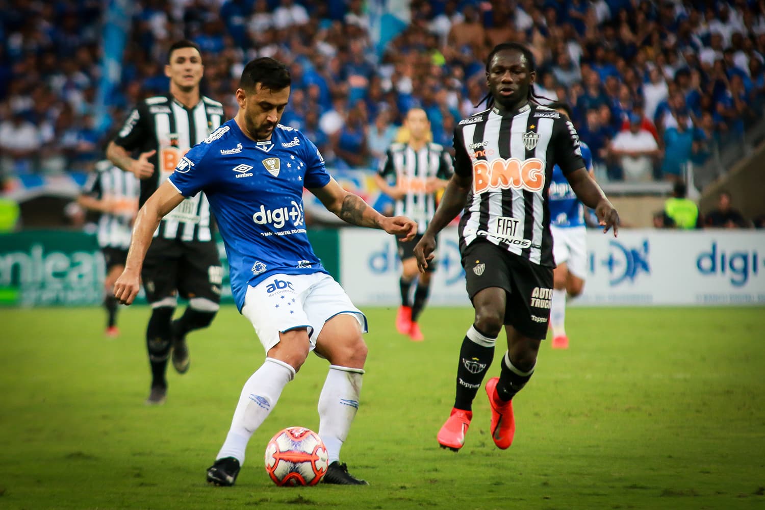 Partida entre Cruzeiro x Atlético-MG,