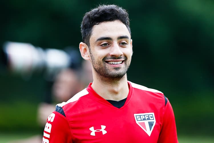 O jogador Daniel, durante sua passagem pelo São Paulo