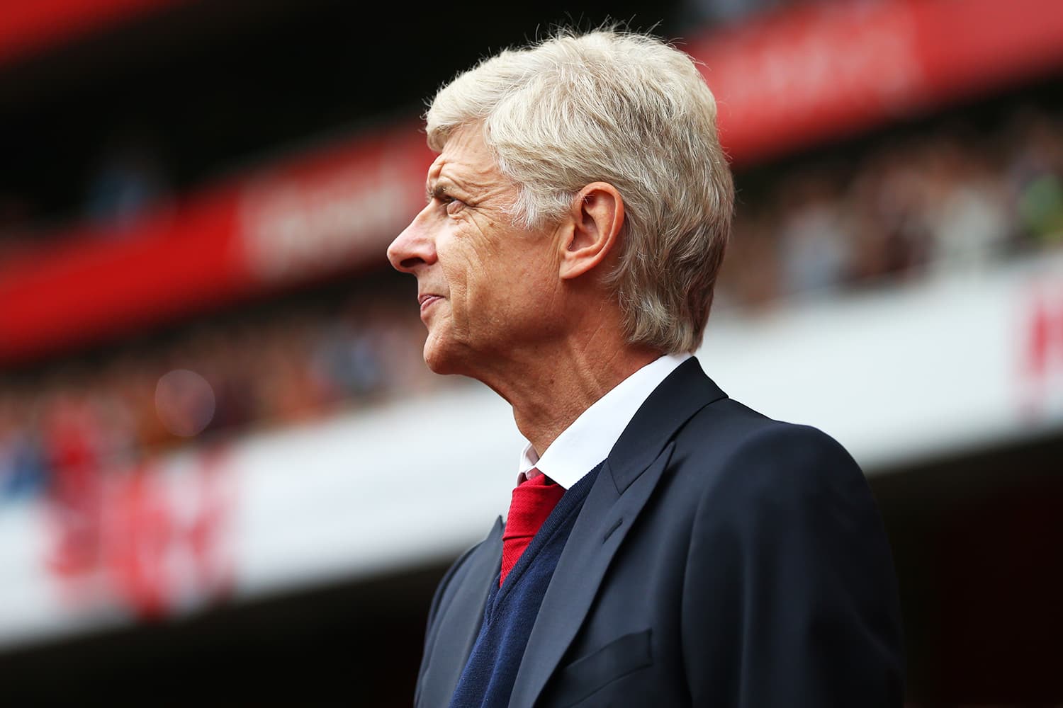 O técnico do Arsenal, Arsene Wenger - 03/09/2016