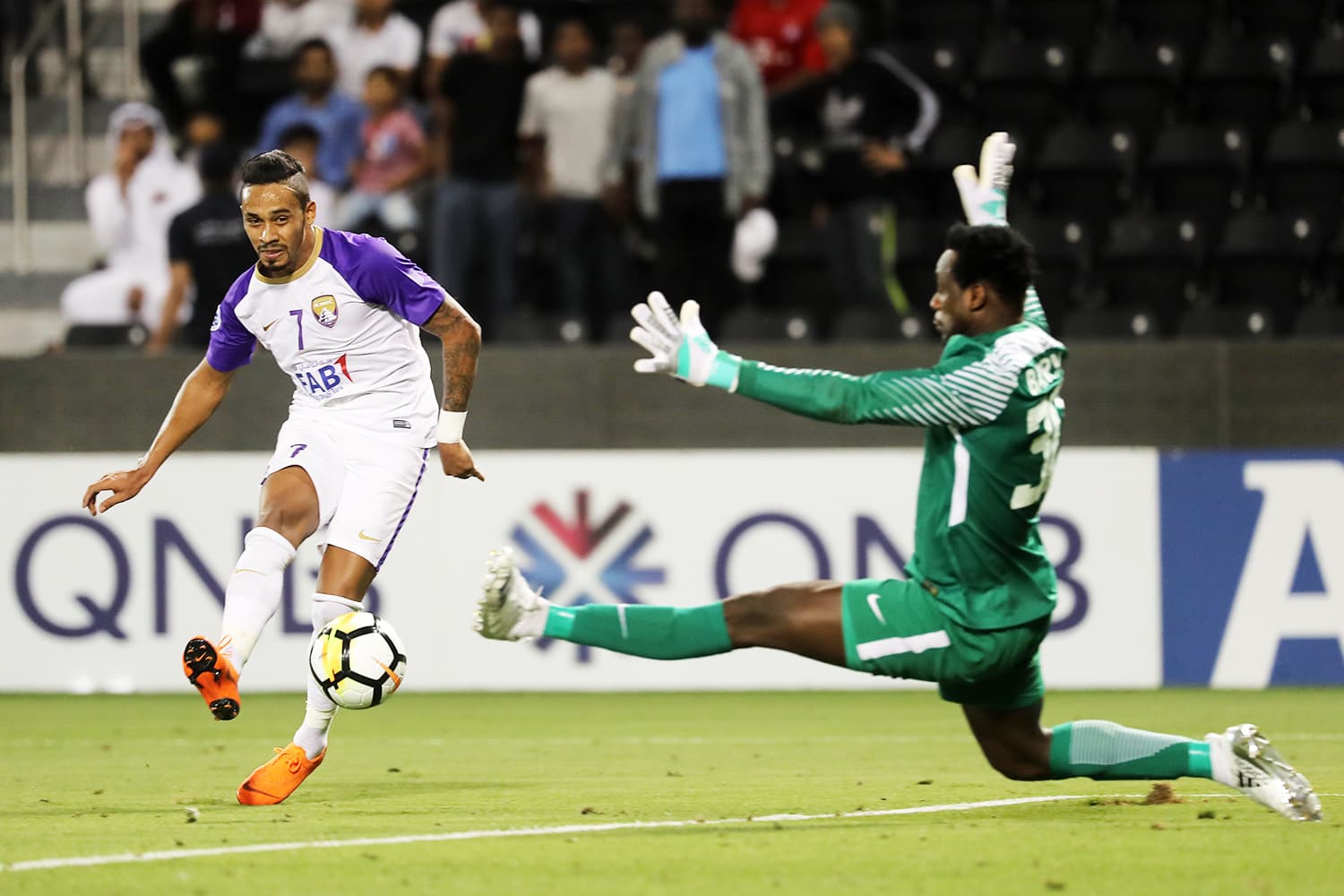 O jogador Caio Lucas Fernandes, do clube Al AIn – 16/04/2018