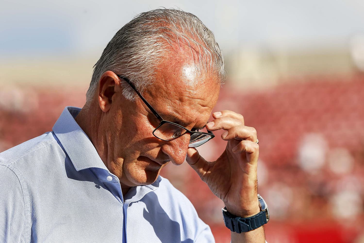 Dorival Júnior, técnico do São Paulo, durante partida contra a Ferroviária, válida pela 9ª rodada do Campeonato Paulista - 25/02/2018