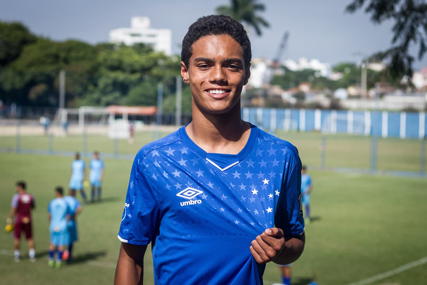 João Mendes novo jogador do Cruzeiro na Toca da Raposa I em Belo Horizonte – 05/04/2019