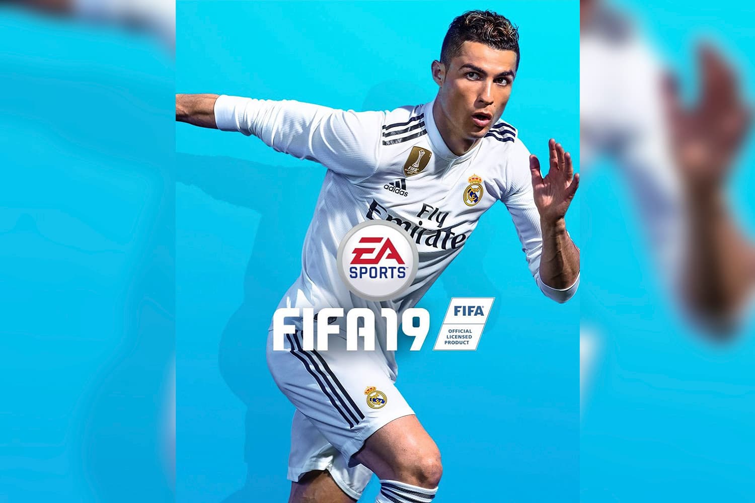 Capa do jogo FIFA 19 da Electronic Arts Sports