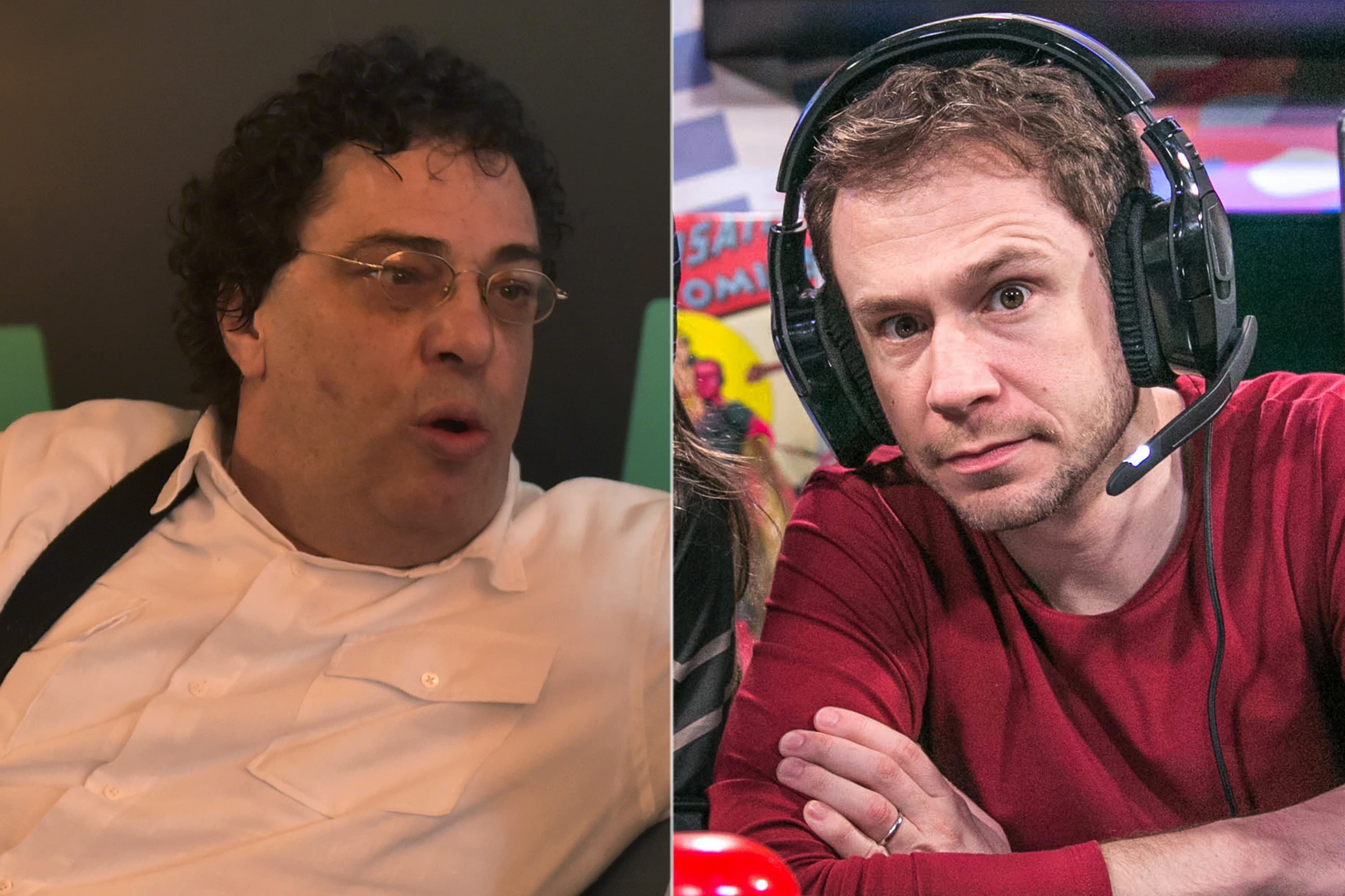 Casagrande e Thiago Leifert