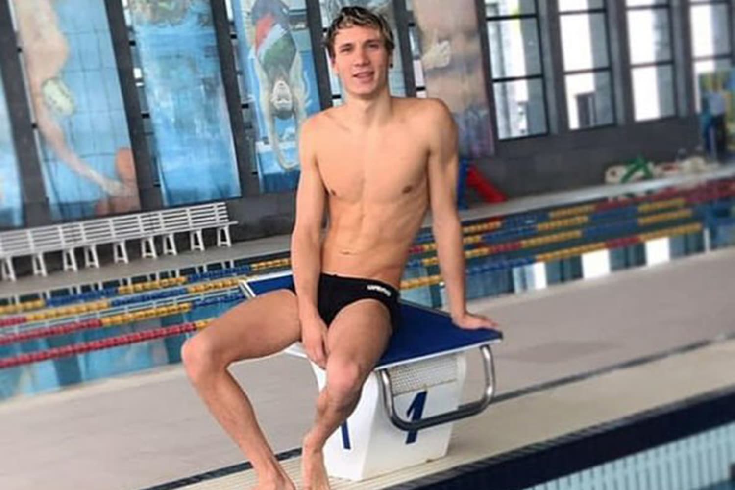 Manuel Bortuzzo, nadador italiano