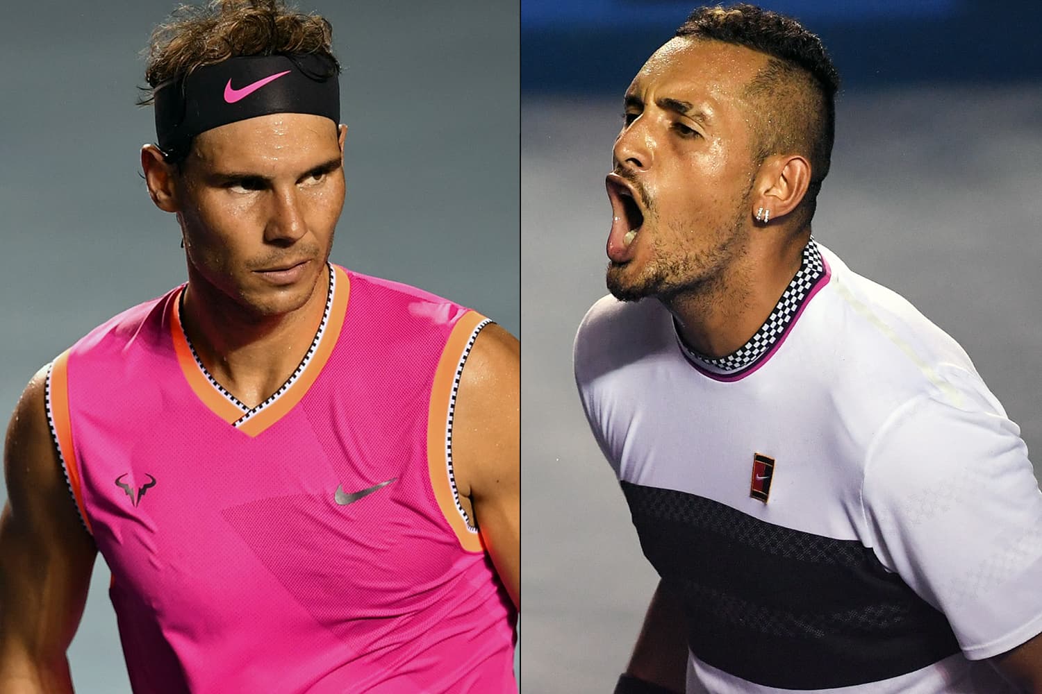 Rafael Nadal e Nick Kyrgios