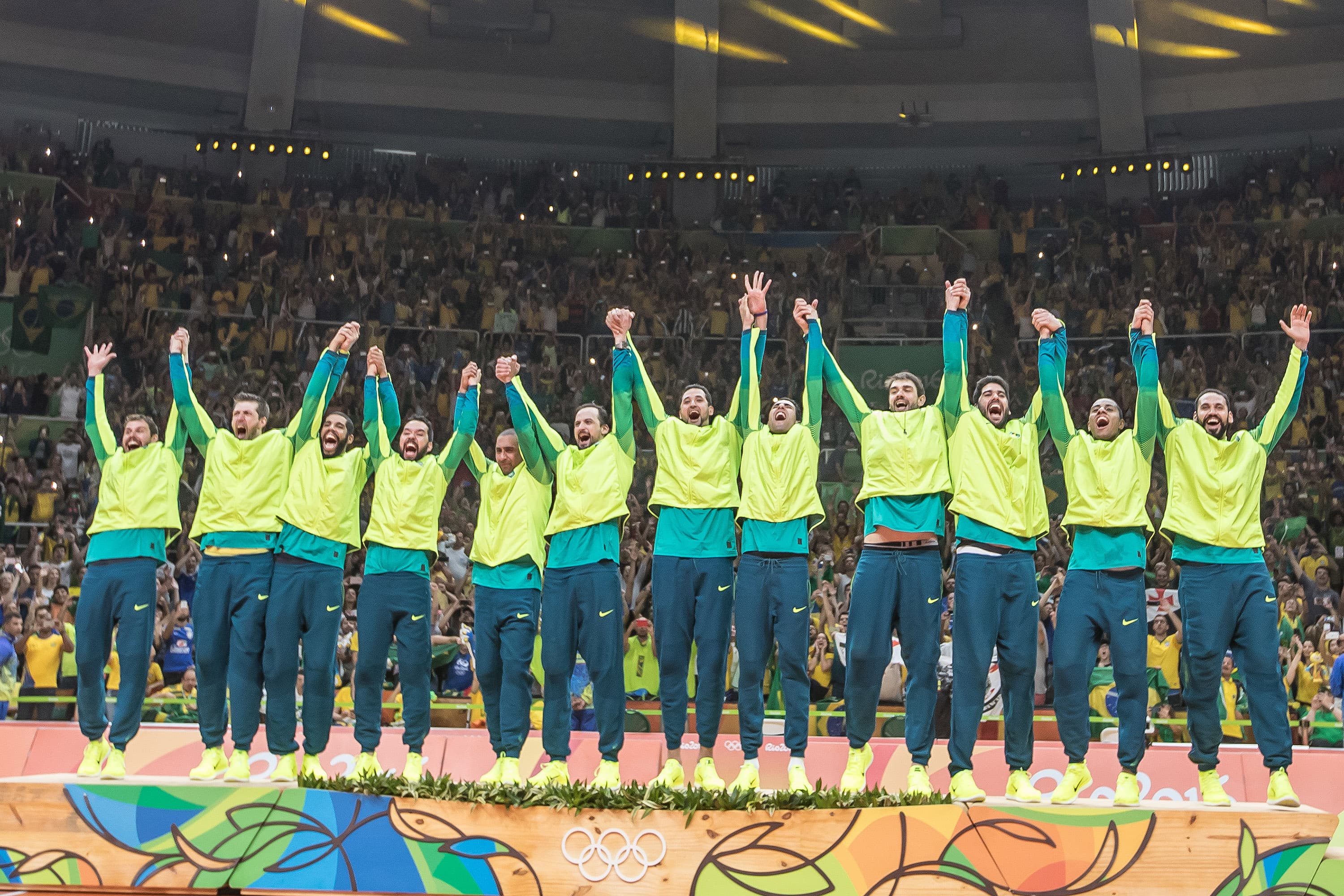 Final vôlei masculino: Brasil x Itália
