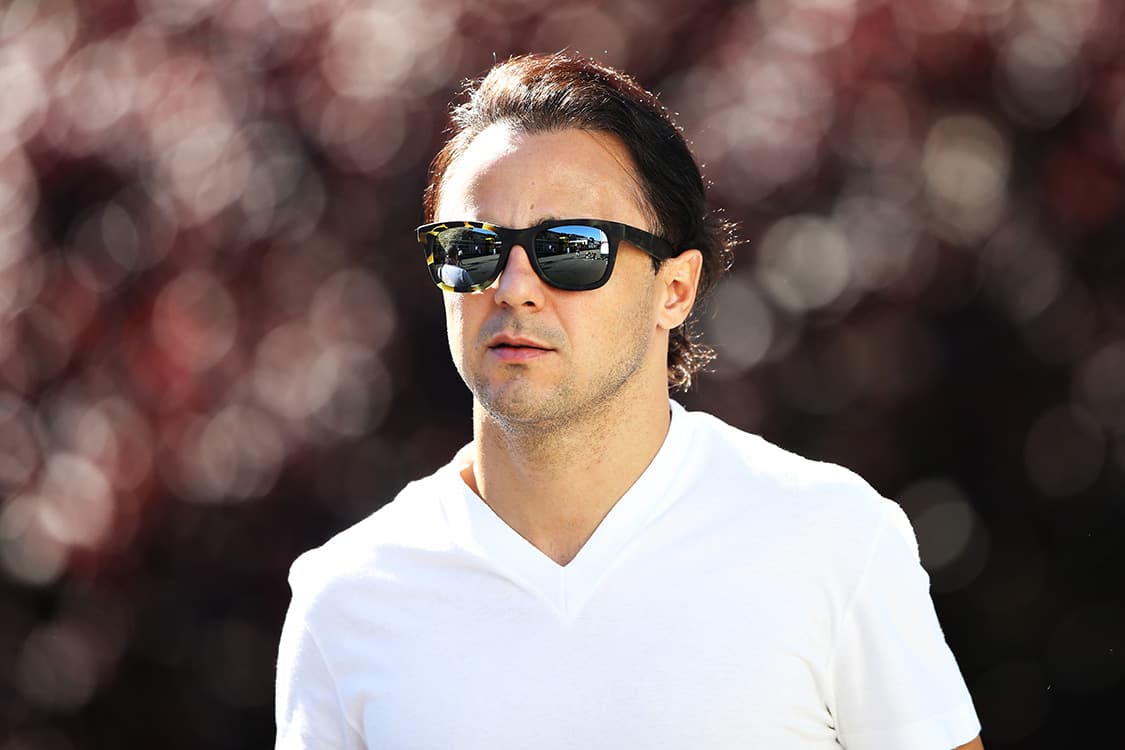 O piloto Felipe Massa, no GP da Bélgica