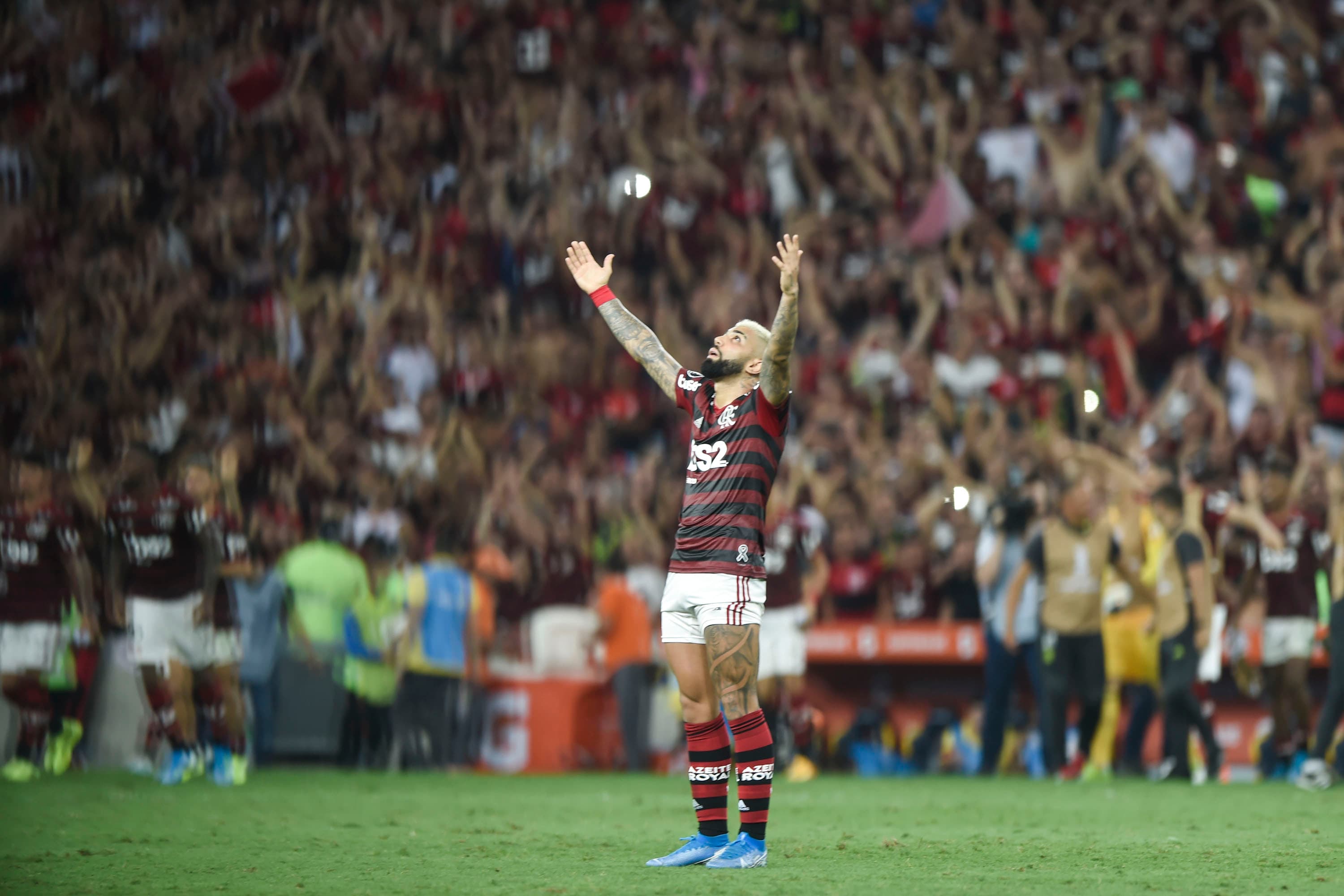 Flamengo x Grêmio pela semifinal da Libertadores 2019, no Maracanã