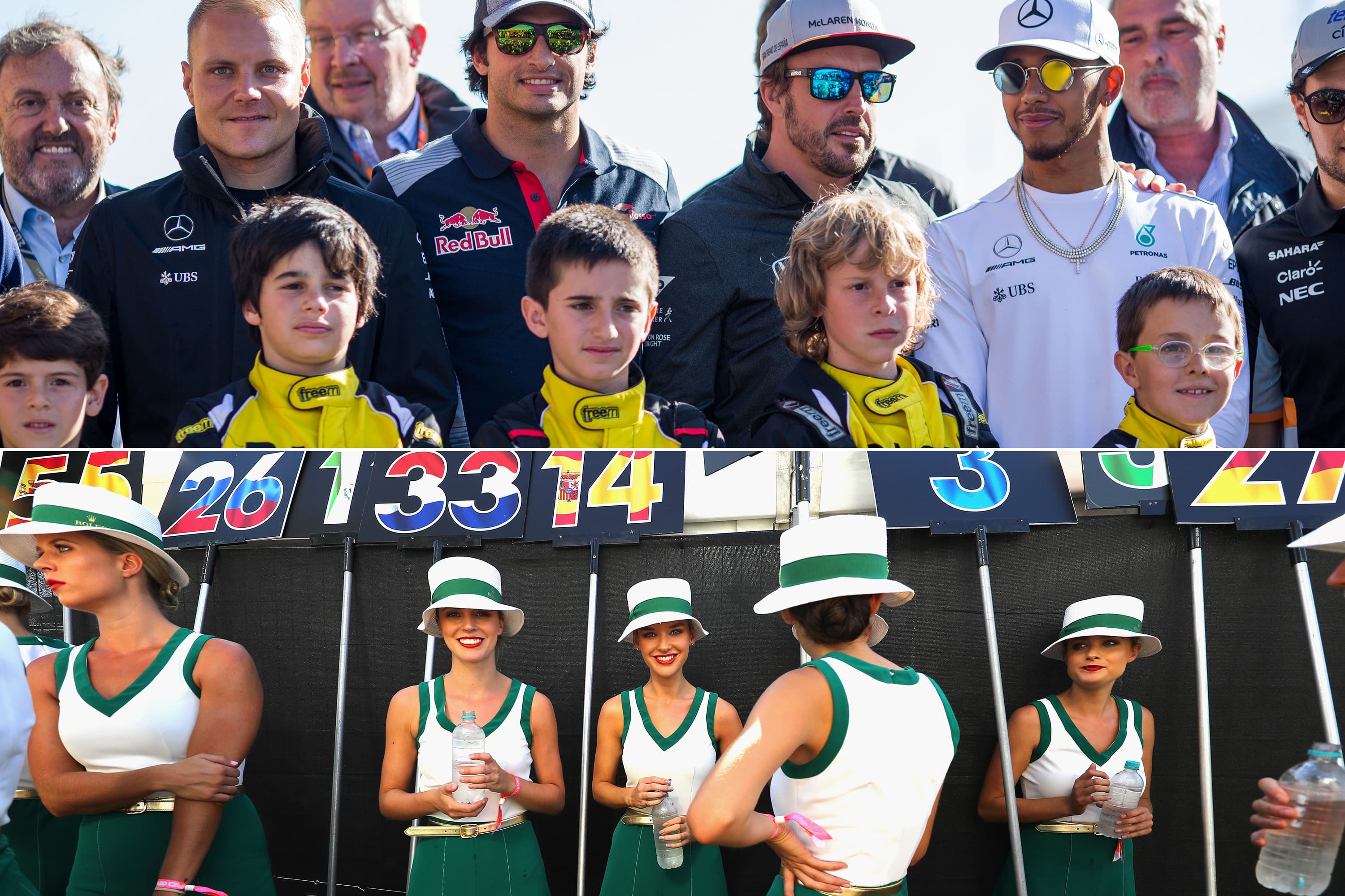 Fórmula 1 troca grid girls por grid kids