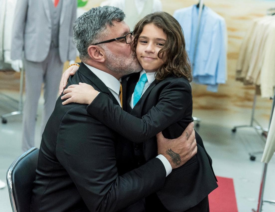 Alexandre Frota e o filho Enzo