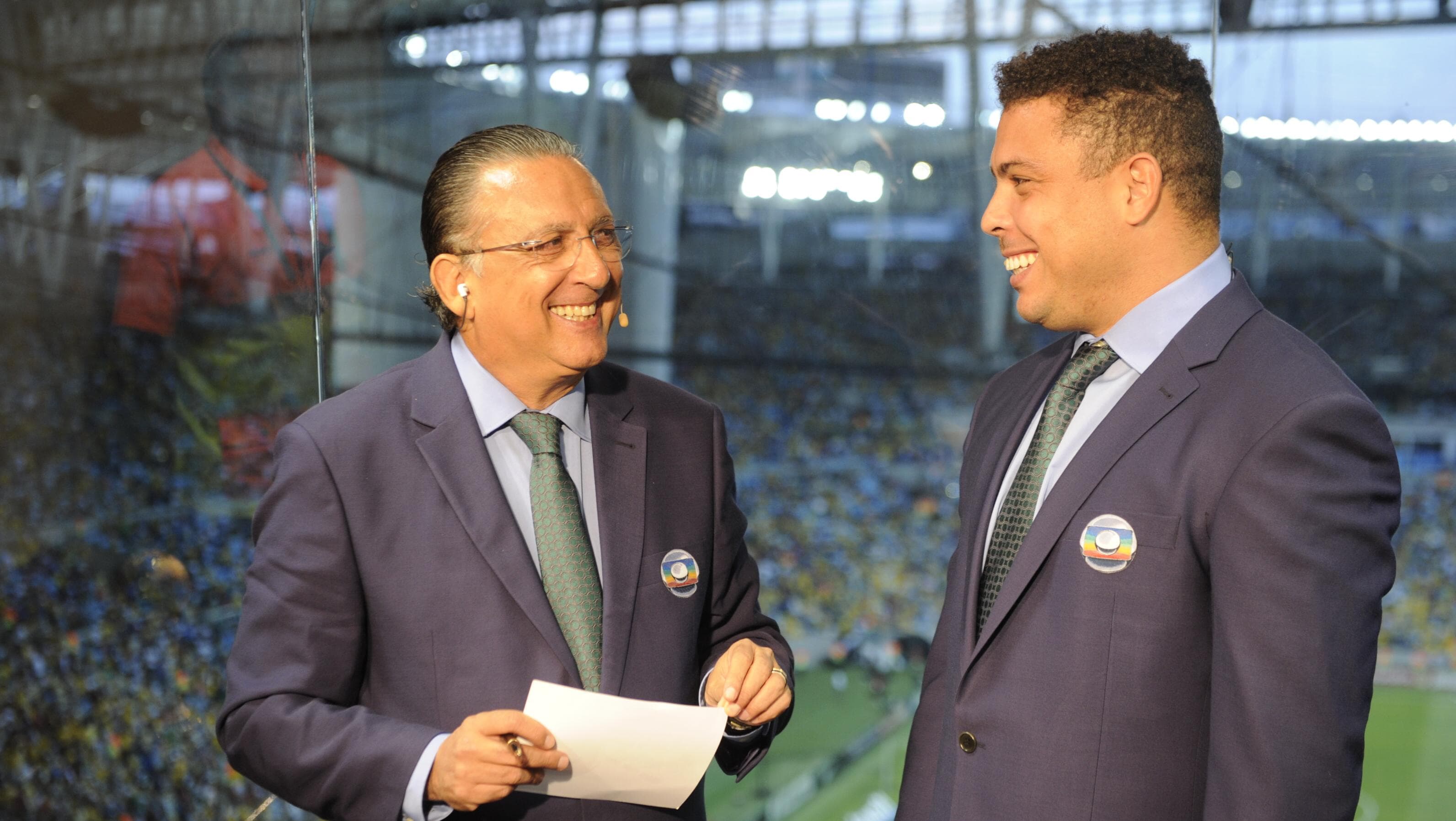 Galvão Bueno Ronaldo Fenômeno Copa das Confederações Tv Globo