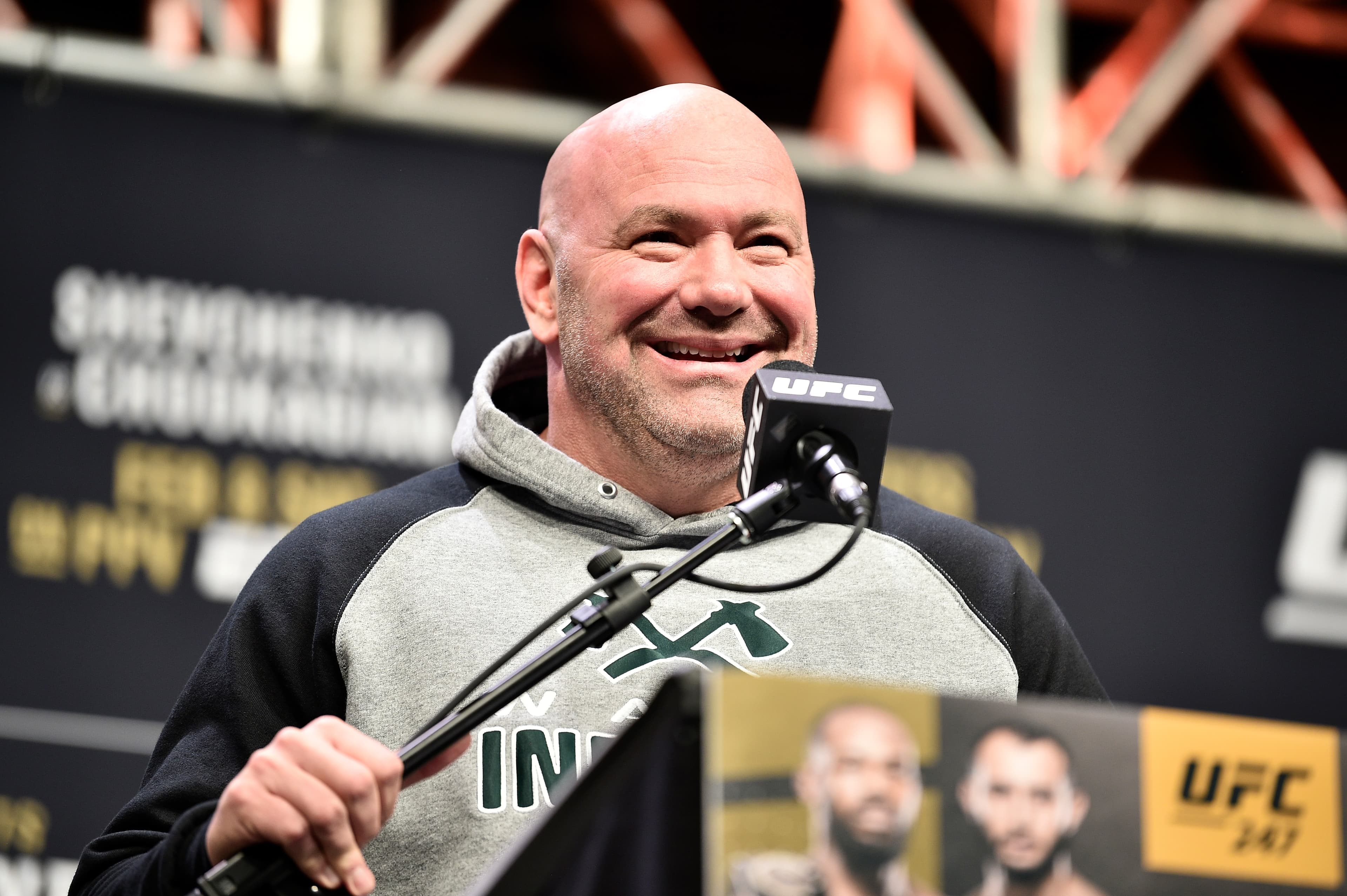 Dana White, presidente do UFC, anunciou o retorno do público do UFC -