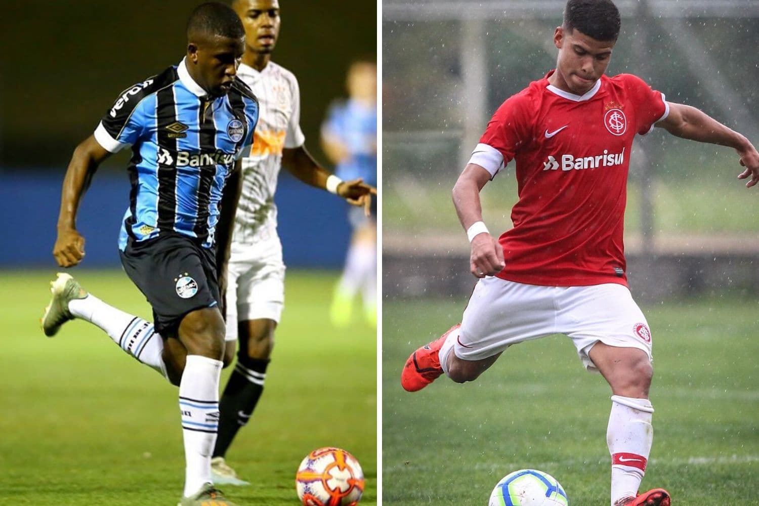 Elias, do Grêmio, e Cesinha, do Internacional, são os destaques para o grenal deste saábado