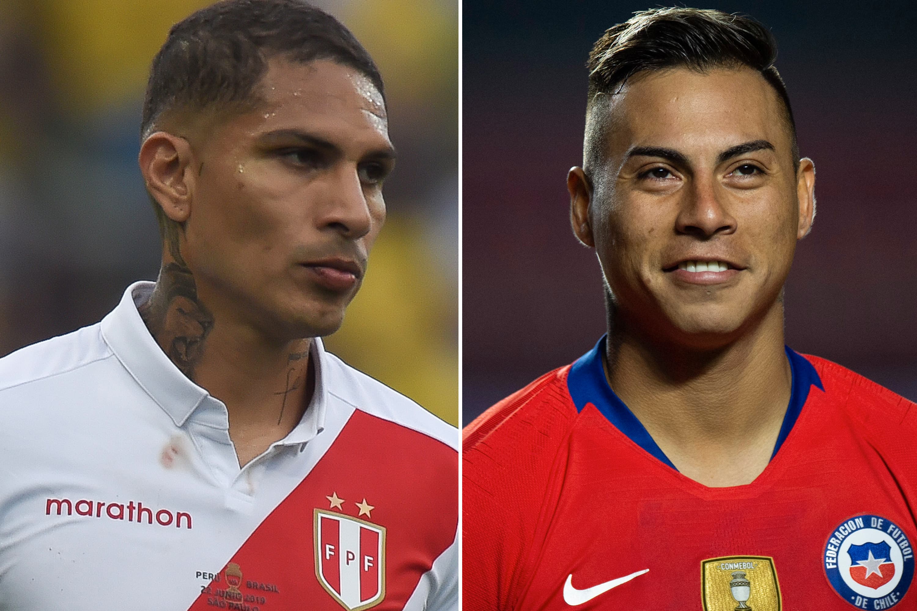 Paolo Guerrero e Eduardo Vargas