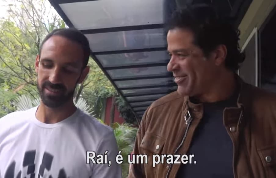 Juanfran foi recebido pelo dirigente Raí no São Paulo