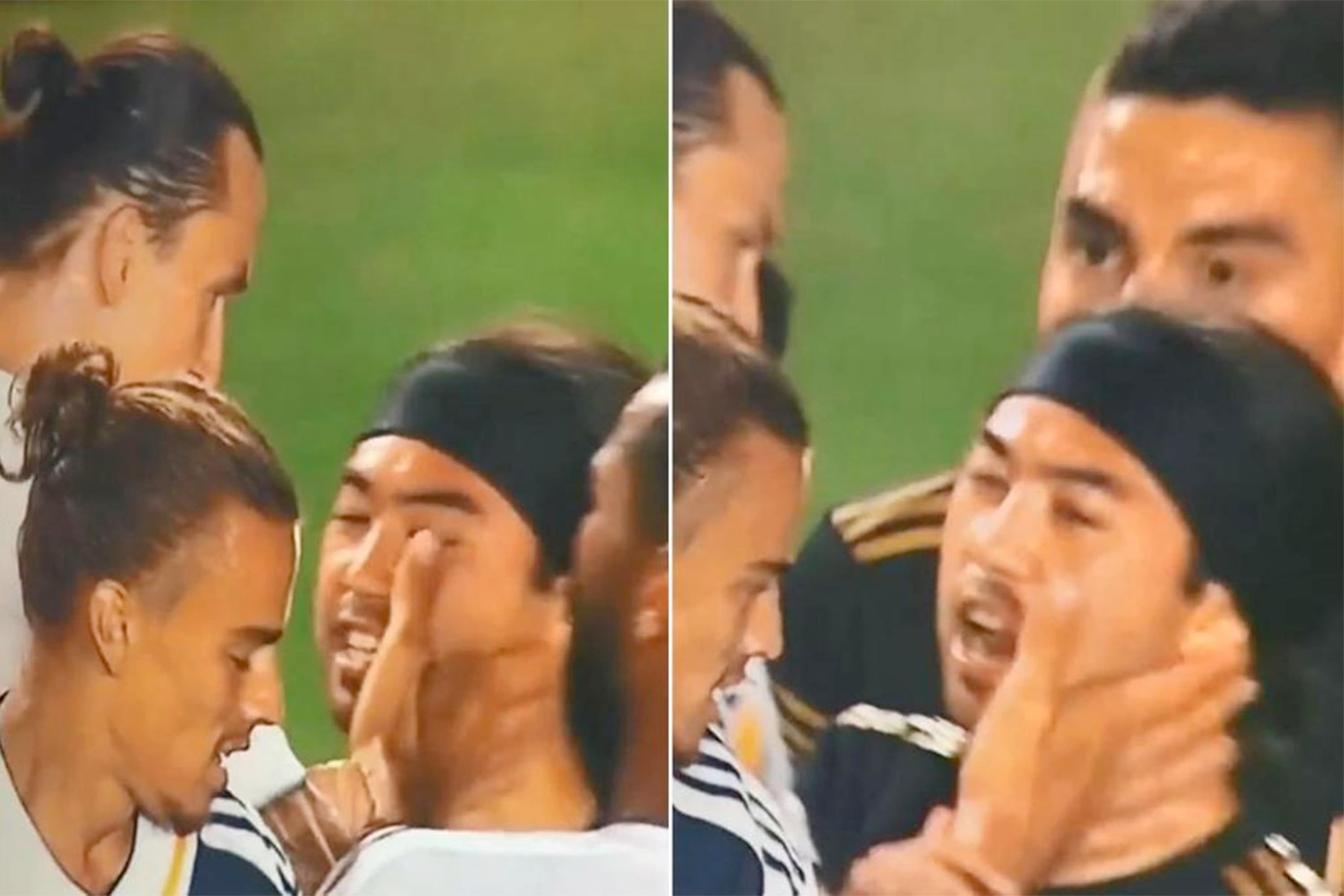 O sueco Zlatan Ibrahimovic foi multado após agredir o norte americano Lee Nguyen em partida da MLS
