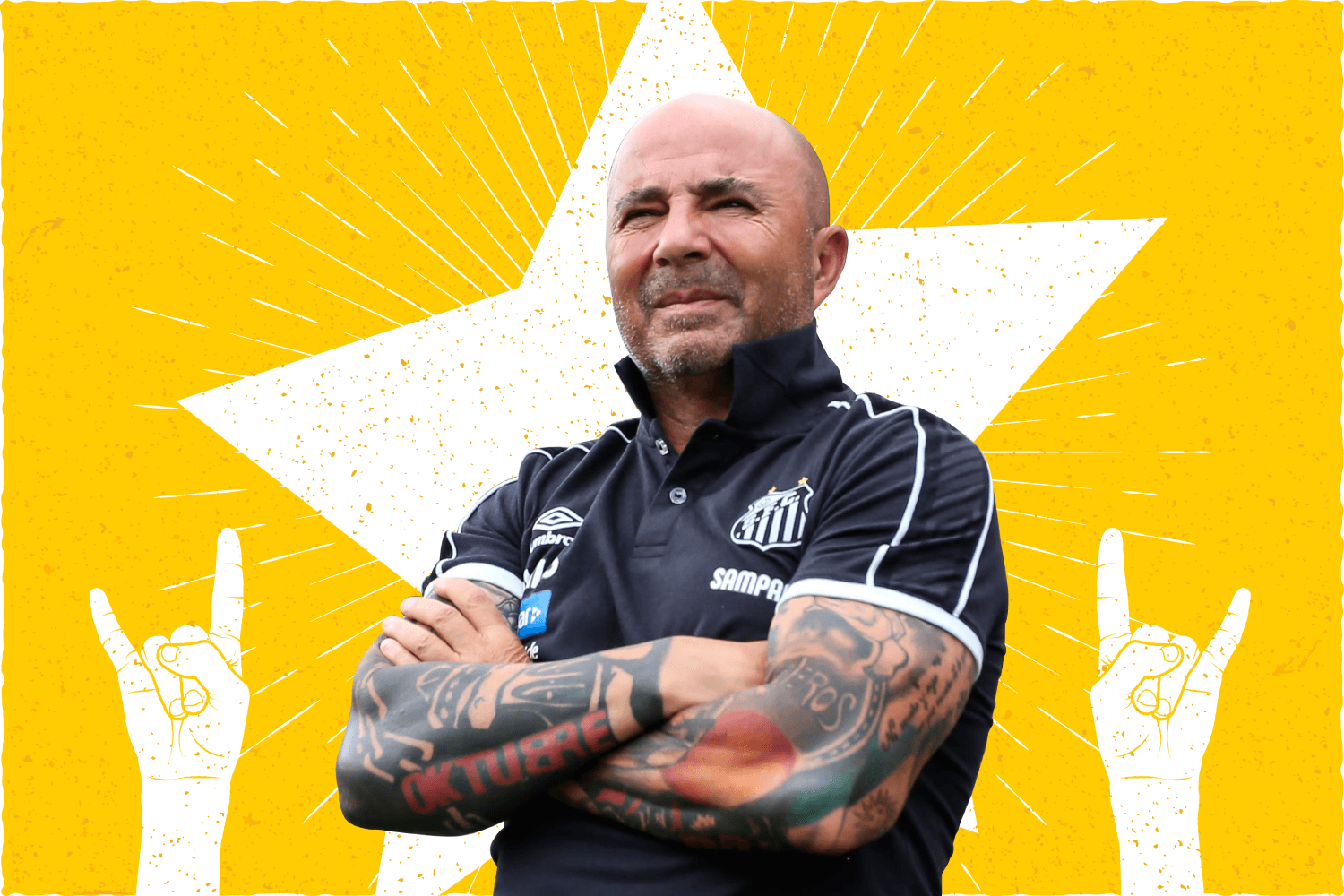 Jorge Sampaoli, o treinador rock and roll