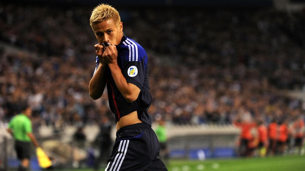 Keisuke Honda, do Milan: o craque da seleção japonesa