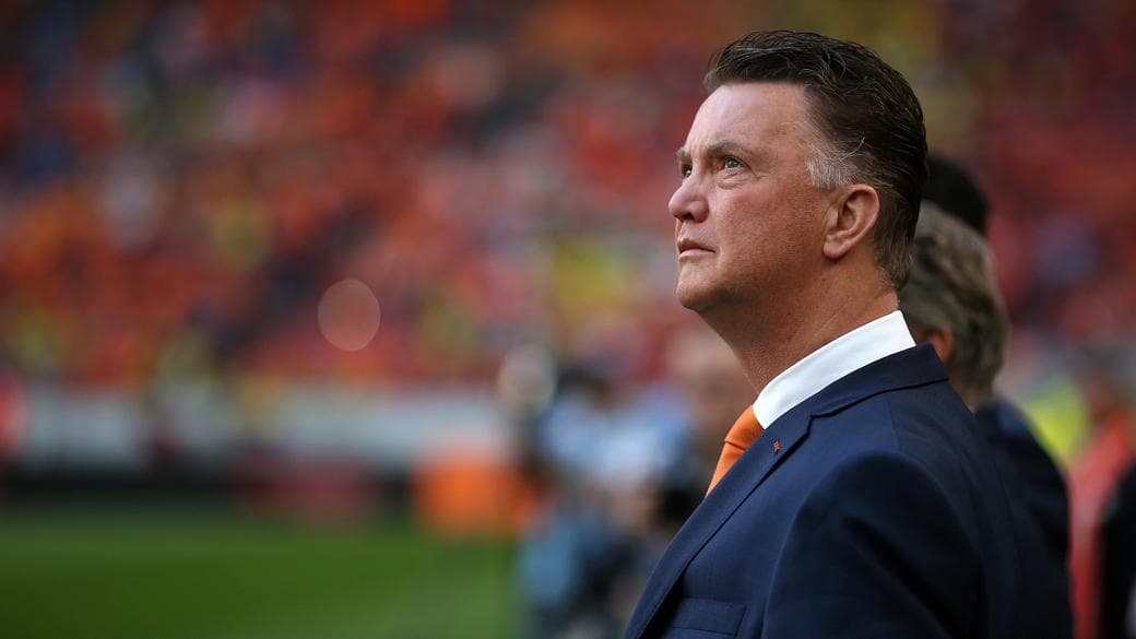 Louis Van Gaal, ex-treinador da seleção holandesa e atual técnico do Manchester United