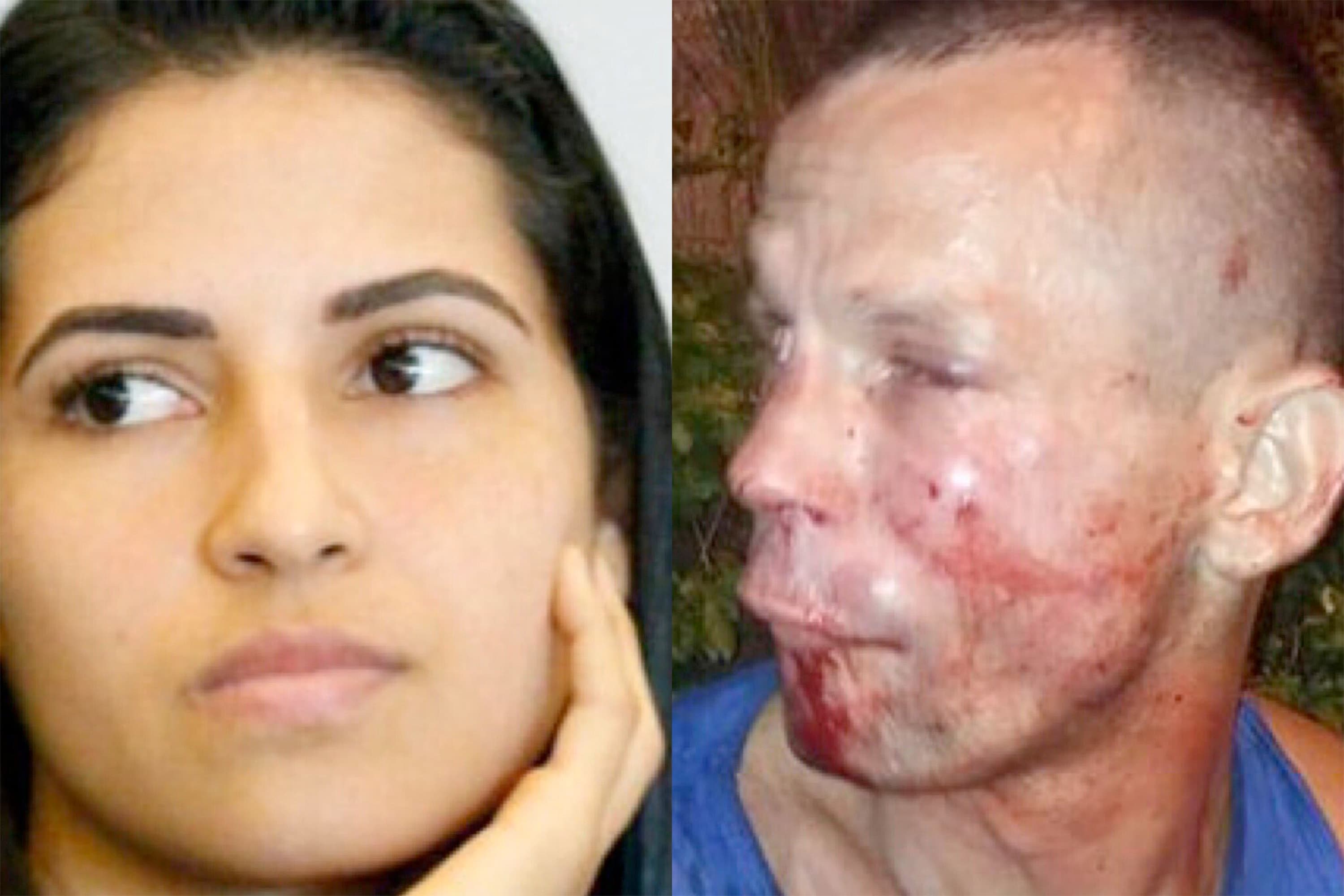 A lutadora brasileira do UFC Polyana Viana reage a assalto e agride criminoso