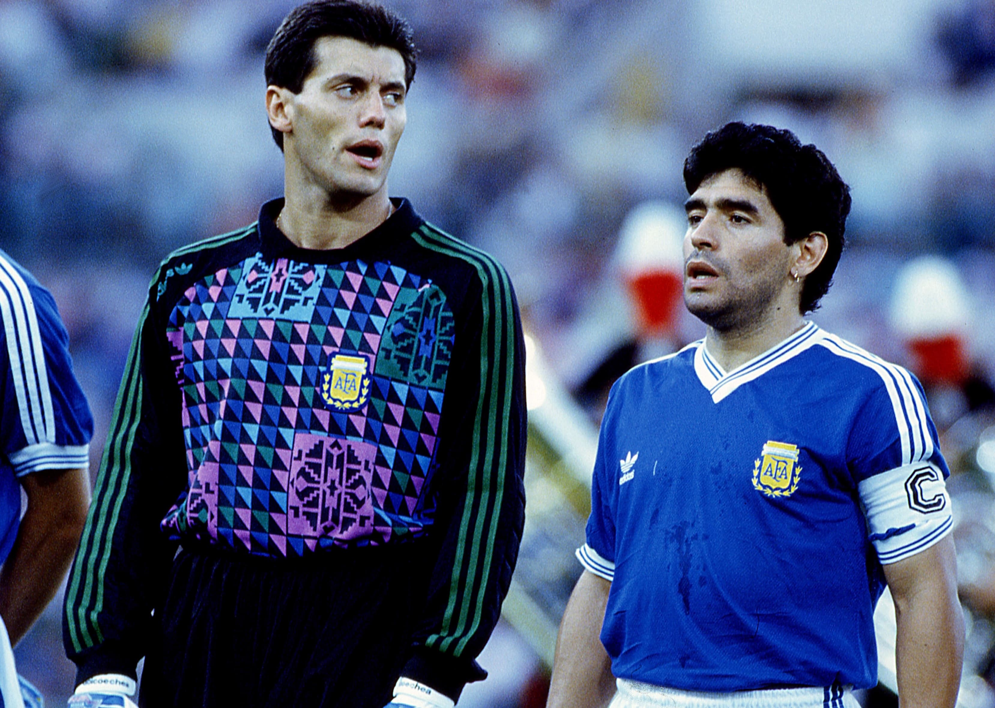 "Filhos da p... " Maradona xingou italianos na final da Copa de 1990