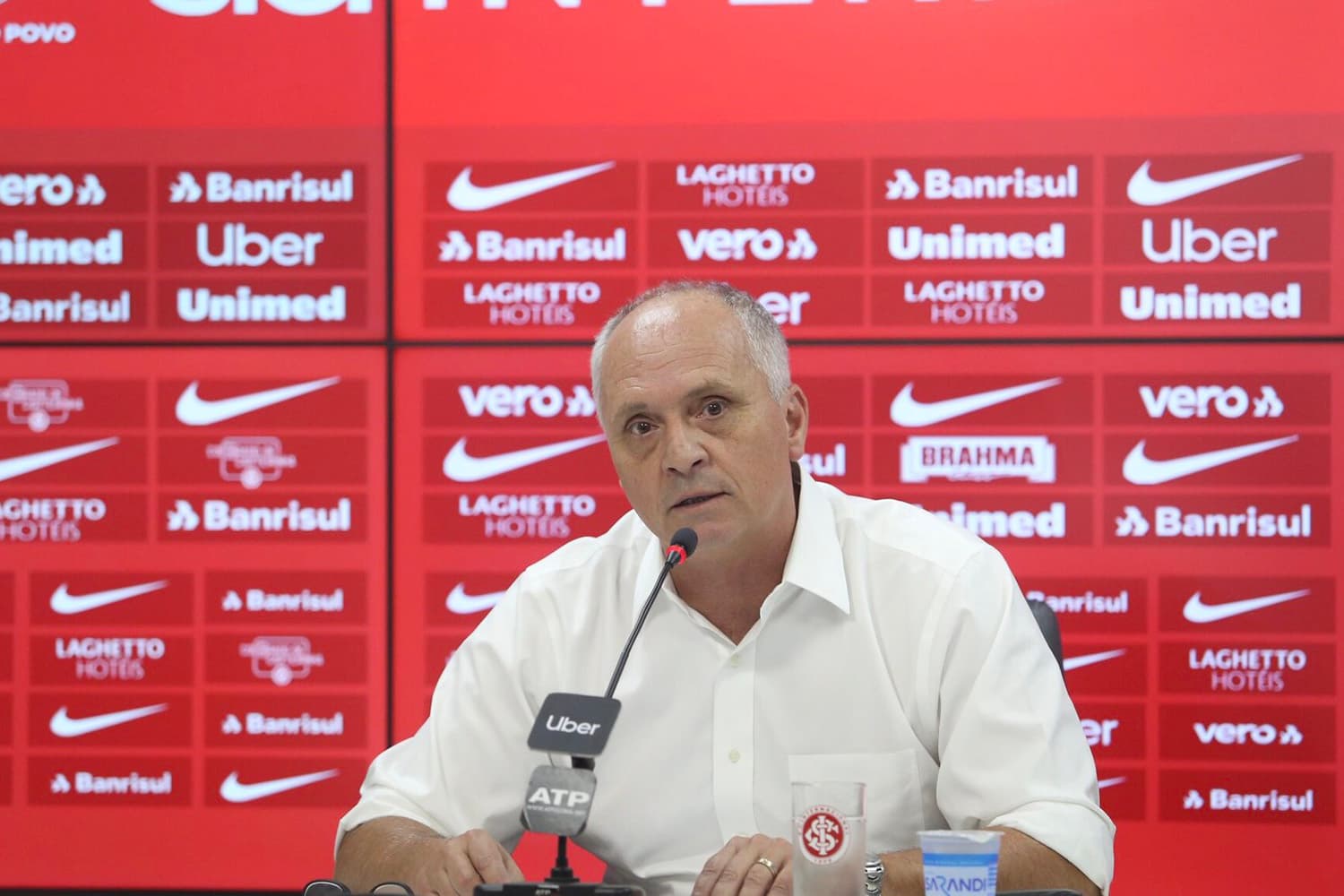 O presidente do Internacional, Marcelo Medeiros